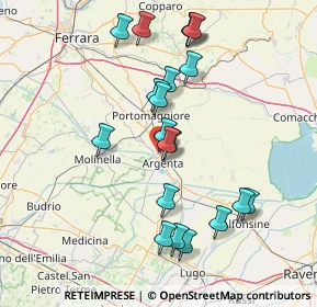 Mappa Via Carlo Besana, 44011 Argenta FE, Italia (15.264)