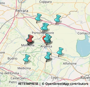 Mappa Via Besana Carlo, 44011 Argenta FE, Italia (10.42)