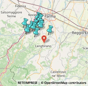 Mappa Via Don Luigi Sturzo, 43013 Langhirano PR, Italia (12.7525)