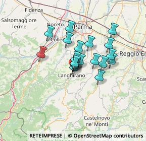 Mappa Via Don Luigi Sturzo, 43013 Langhirano PR, Italia (9.58158)
