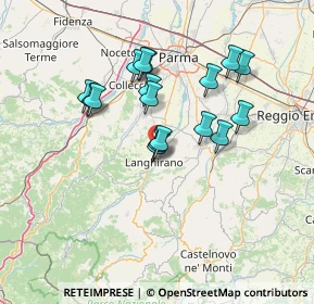 Mappa Via Don Luigi Sturzo, 43013 Langhirano PR, Italia (12.08765)