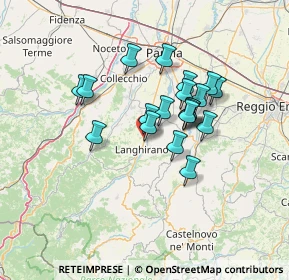 Mappa Via Don Luigi Sturzo, 43013 Langhirano PR, Italia (10.654)