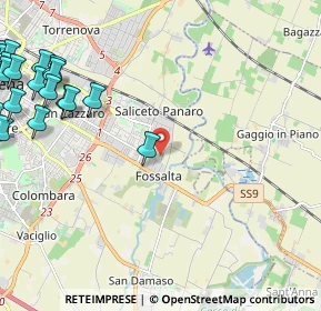 Mappa Via Maestri del Lavoro, 41122 Modena MO, Italia (3.4665)