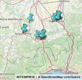 Mappa Strada Vecchia Costa, 15076 Ovada AL, Italia (12.59308)