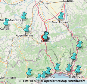 Mappa Strada Vecchia Costa, 15076 Ovada AL, Italia (23.0775)