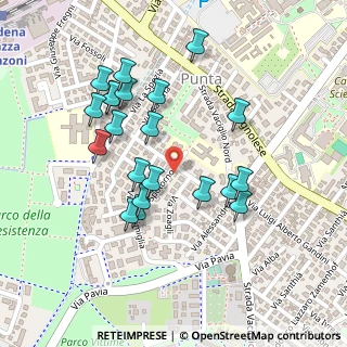 Mappa Via Spotorno, 41125 Modena MO, Italia (0.21905)