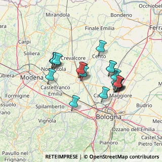 Mappa Via G. Rodari, 40017 San Giovanni in Persiceto BO, Italia (12.0245)