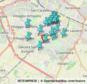 Mappa Via dei Manzini, 41125 Modena MO, Italia (1.505)