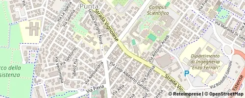 Mappa Modena