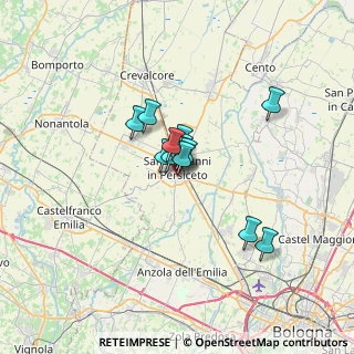 Mappa Via Laura Bassi, 40017 San Giovanni In Persiceto BO, Italia (3.93)