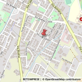 Mappa Via bassi laura 12, 40017 San Giovanni in Persiceto, Bologna (Emilia Romagna)