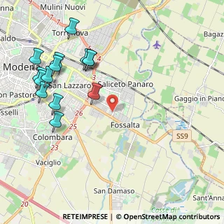 Mappa Via Giovanni Strauss, 41122 Modena MO, Italia (2.51143)