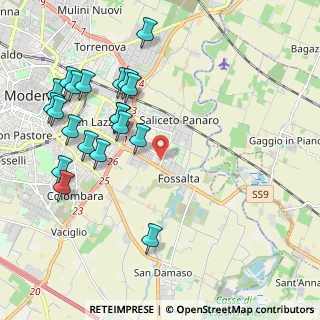 Mappa Via Giovanni Strauss, 41122 Modena MO, Italia (2.339)