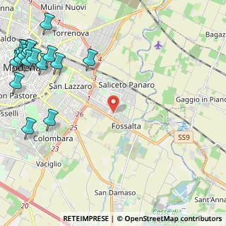 Mappa Via Giovanni Strauss, 41122 Modena MO, Italia (3.55706)