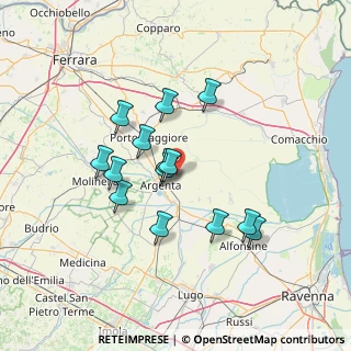 Mappa Via Fossa Uomini, 44011 Argenta FE, Italia (12.08857)