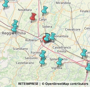 Mappa Via Jacopo Zoboli, 41125 Modena MO, Italia (18.26)