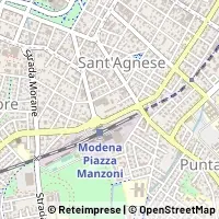 Karte Modena