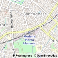 地図 Modena