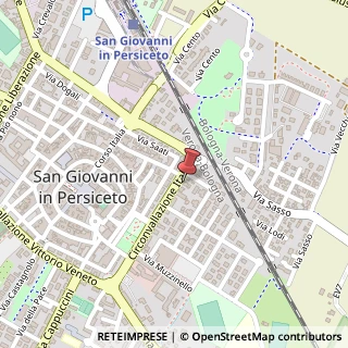 Mappa Circonvallazione Italia, 84, 40017 San Giovanni in Persiceto, Bologna (Emilia Romagna)