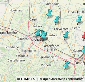 Mappa Via della Meccanica, 41122 Modena MO, Italia (18.40333)