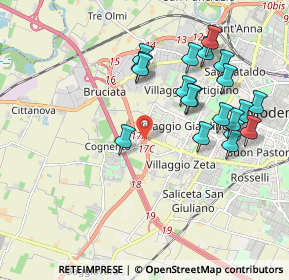 Mappa Raccordo Modena - Sassuolo, 41126 Modena MO, Italia (2.026)