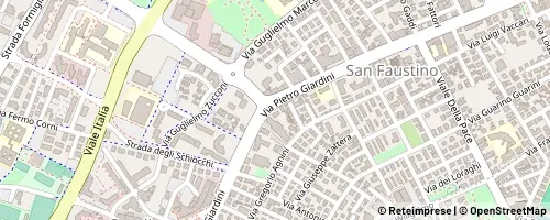 Mappa Modena
