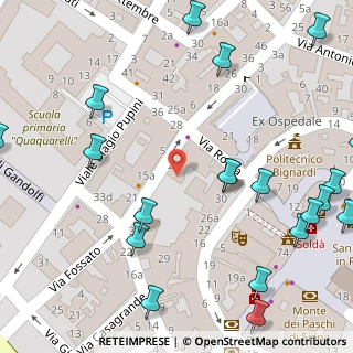 Mappa Via Gianfrañco Rambelli, 40017 San Giovanni in Persiceto BO, Italia (0.098)