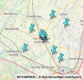 Mappa Via Roma, 40017 San Giovanni in Persiceto BO, Italia (4.83909)