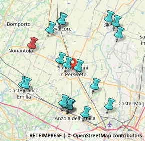 Mappa Via Roma, 40017 San Giovanni in Persiceto BO, Italia (9.0315)