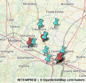 Mappa Via Gianfrañco Rambelli, 40017 San Giovanni in Persiceto BO, Italia (13.11)