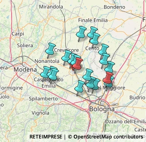 Mappa Via Roma, 40017 San Giovanni in Persiceto BO, Italia (10.543)