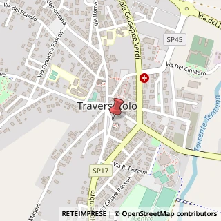 Mappa Piazza Fanfulla, 11, 43029 Traversetolo, Parma (Emilia Romagna)
