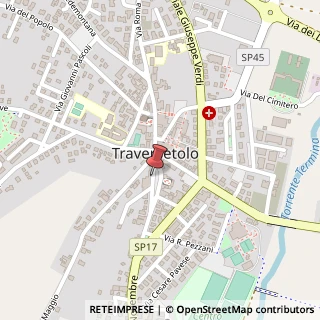 Mappa Piazza Fanfulla, 26, 43029 Traversetolo, Parma (Emilia Romagna)