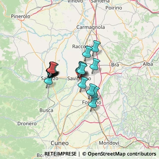 Mappa Via Stefano Talice, 12038 Savigliano CN, Italia (9.5965)