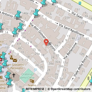 Mappa Via Don Minzoni, 40017 San Giovanni in Persiceto BO, Italia (0.146)