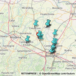 Mappa Via Don Minzoni, 40017 San Giovanni in Persiceto BO, Italia (13.112)