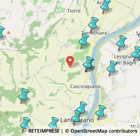 Mappa Unnamed Road, 43013 Langhirano PR, Italia (3.245)