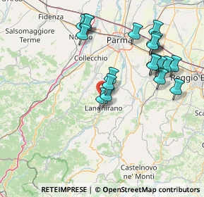 Mappa Unnamed Road, 43013 Langhirano PR, Italia (16.131)