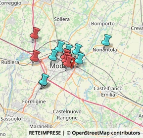Mappa Via Evaristo Pancaldi, 41122 Modena MO, Italia (4.66143)