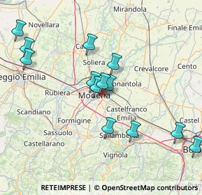 Mappa Via Evaristo Pancaldi, 41122 Modena MO, Italia (15.80077)
