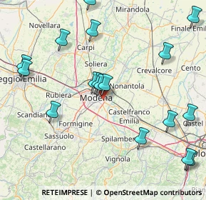 Mappa Via Evaristo Pancaldi, 41122 Modena MO, Italia (19.61529)