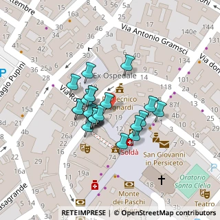 Mappa Piazza Cavour, 40017 San Giovanni in Persiceto BO, Italia (0.03818)