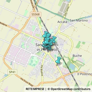 Mappa Piazza Cavour, 40017 San Giovanni in Persiceto BO, Italia (0.27333)
