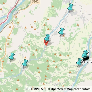 Mappa Via XXV Aprile, 43030 Calestano PR, Italia (6.921)