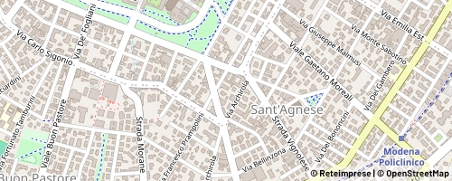 Mappa Modena