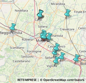 Mappa Viale Carlo Sigonio, 41124 Modena MO, Italia (14.10071)