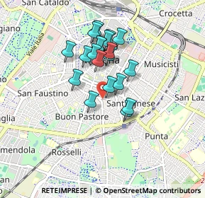 Mappa Viale Carlo Sigonio, 41124 Modena MO, Italia (0.69)