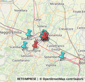 Mappa Via F. Prampolini, 41124 Modena MO, Italia (5.46583)