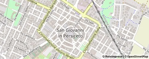 Mappa San Giovanni in Persiceto