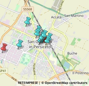 Mappa Via San Lorenzo, 40017 San Giovanni in Persiceto BO, Italia (0.53333)